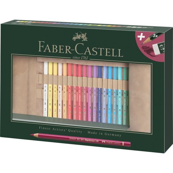 Trousse de 30 crayons Polychromos et accessoires