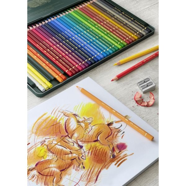 Boîte de 36 crayons de couleur Polychromos