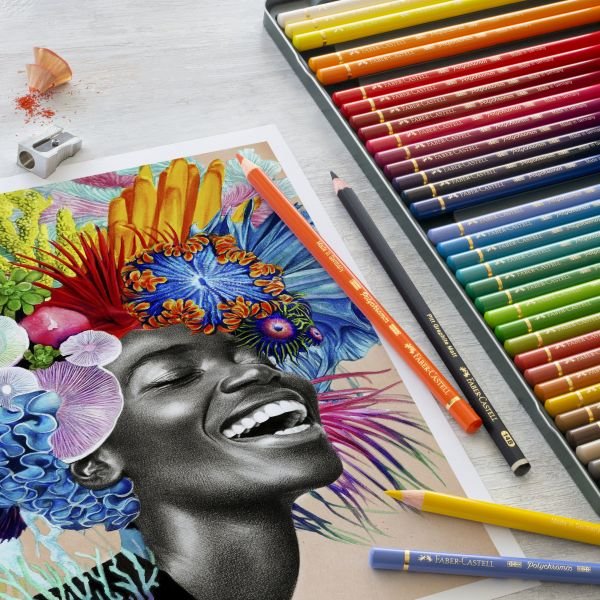 Boîte de 36 crayons de couleur Polychromos