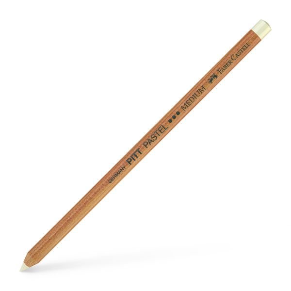 Crayon Pitt pastel blanc Faber Castell