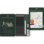 SET PITT GRAPHITE MATT 11 ART.