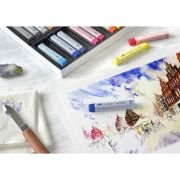 Boîte de 48 demi-pastels Faber Castell