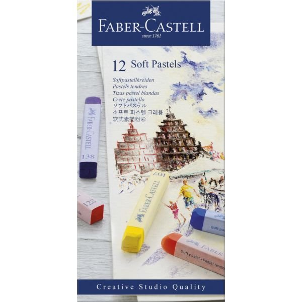 Boîte de 12 pastels Faber Castell