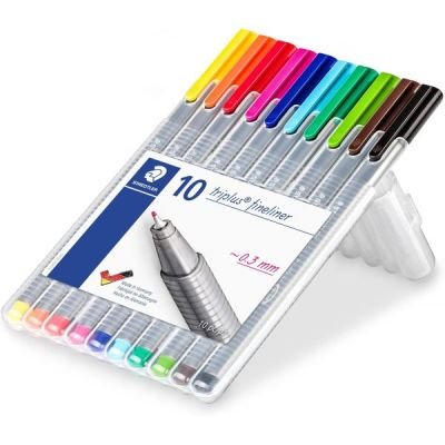 FEUTRES FINELINER TRIPLUS 10
