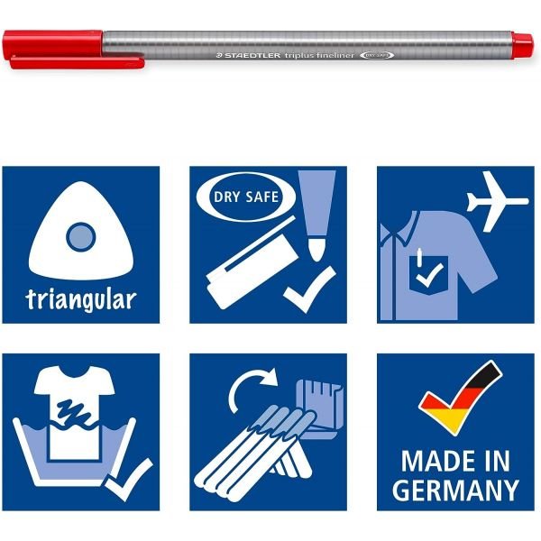 FEUTRES FINELINER TRIPLUS 10
