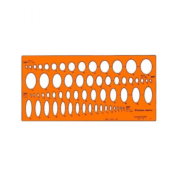 TRACE ELLIPSES 20-30-40-50 STANDARDGRAPH