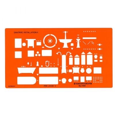 TRACE SANITAIRES II – 1/50E STANDARDGRAPH