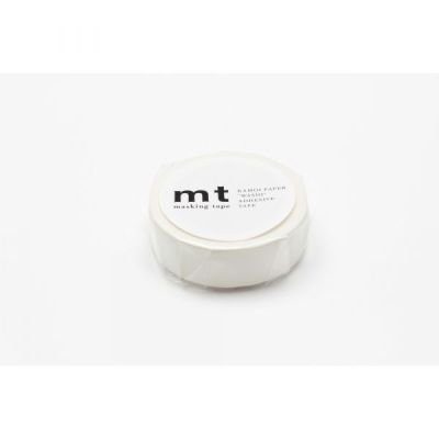 Rouleau de masking tape blanc mat 15mm x 7m