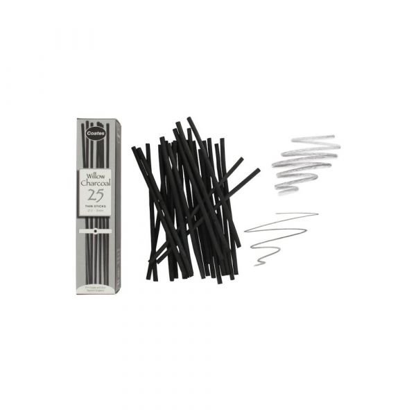 FUSAIN COATES 25 MIGNONETTES 2/3MM