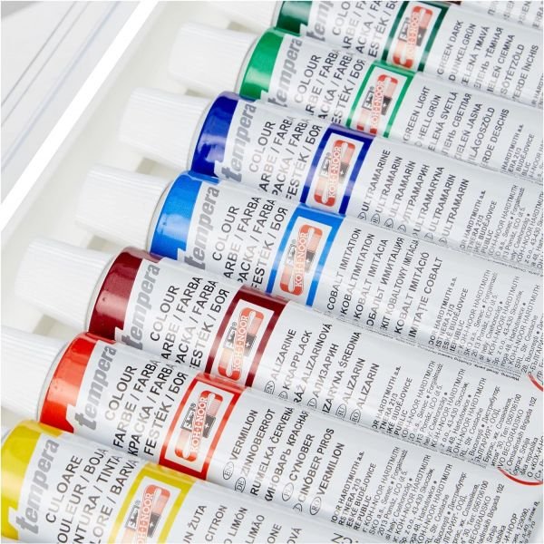 ASSORTIMENT 10 TUBES GOUACHE 16ML