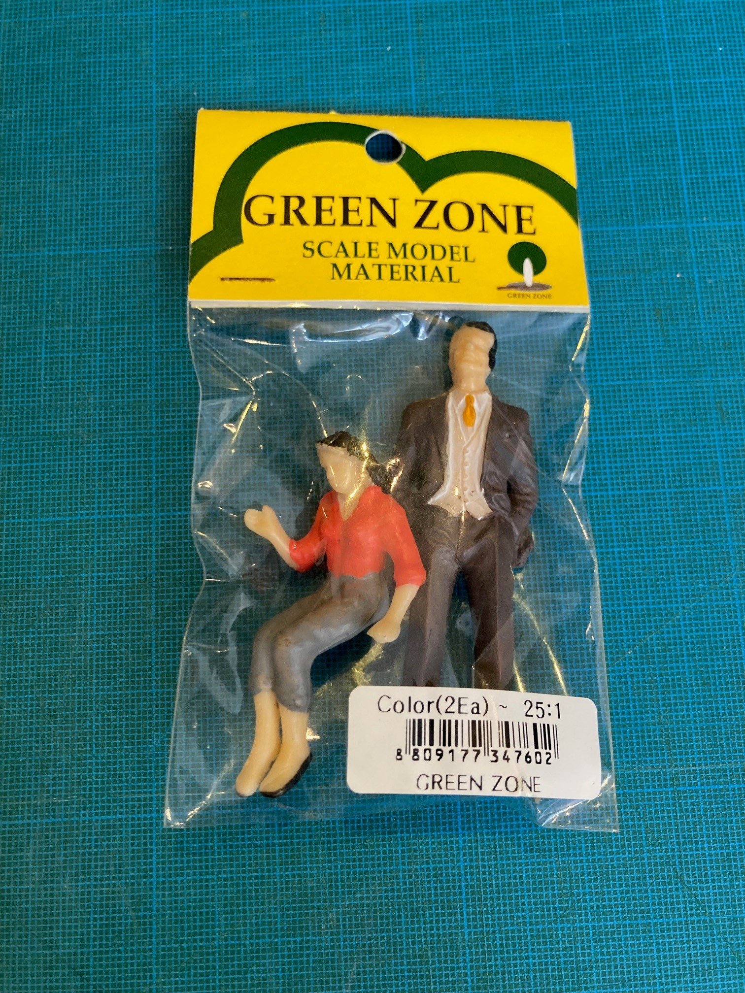 Personnages en couleur échelle 1:25
