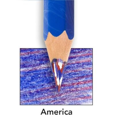Crayon multicolore Magic America 2