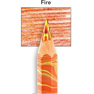 Crayon multicolore Magic Feu