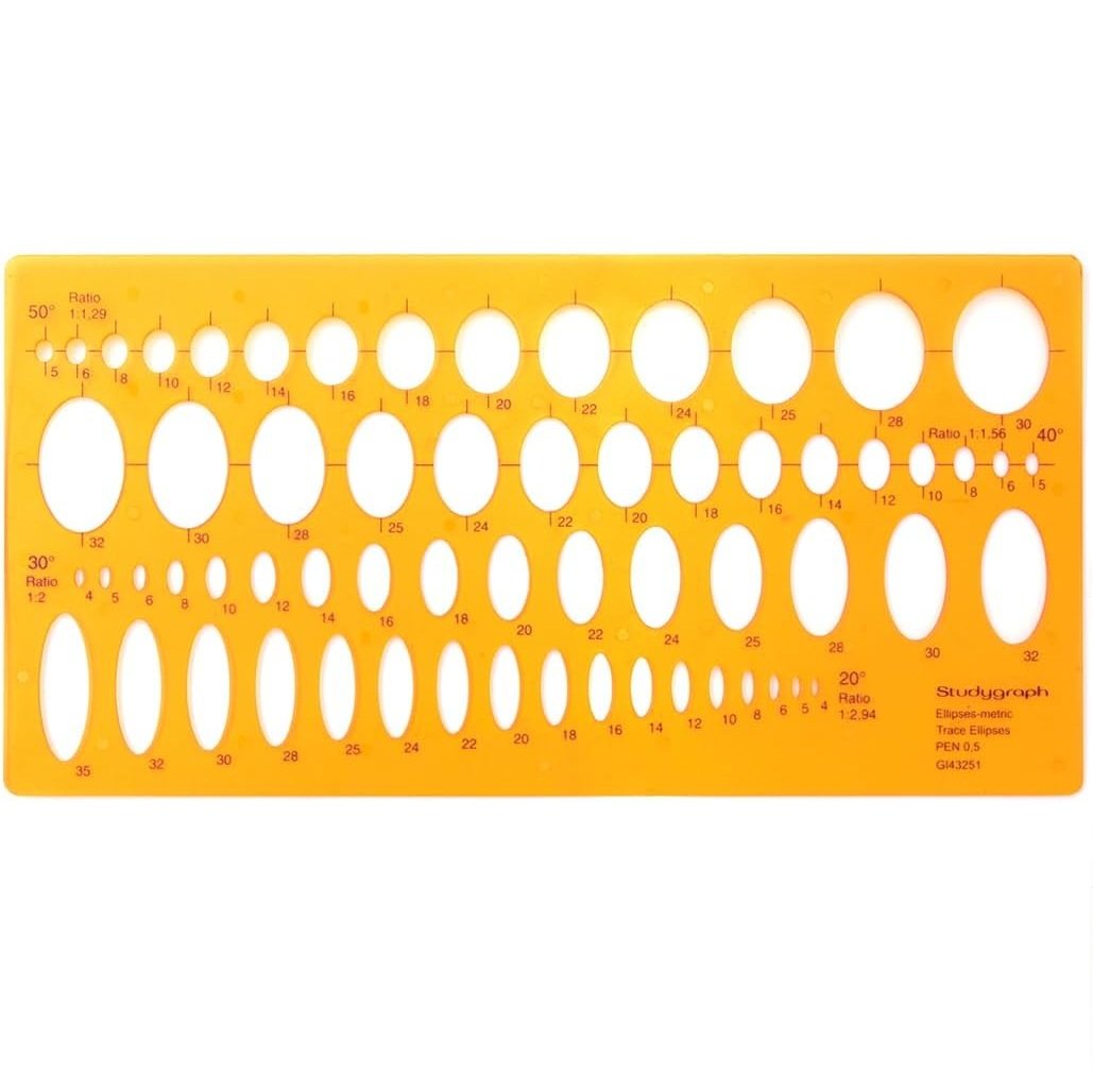 TRACE ELLIPSES 20-30-40-50 STUDYGRAPH